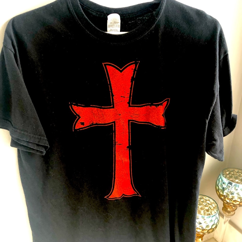 Red cross shirt